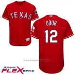Maglia Baseball Uomo Texas Rangers Rougned Odor Autentico Collection Flex Base Rosso