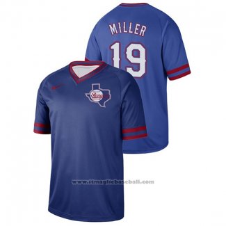 Maglia Baseball Uomo Texas Rangers Shelby Miller Cooperstown Collection Legend Blu