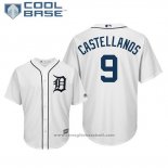 Maglia Baseball Uomo Tigers Nick Castellanos Cool Base Home Bianco