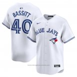 Maglia Baseball Uomo Toronto Blue Jays Chris Bassitt Home Limited Bianco