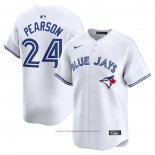 Maglia Baseball Uomo Toronto Blue Jays Nate Pearson Home Limited Bianco