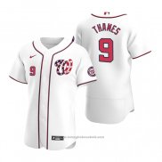 Maglia Baseball Uomo Washington Nationals Eric Thames Autentico 2020 Alternato Bianco