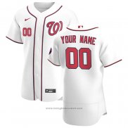 Maglia Baseball Uomo Washington Nationals Personalizzate Bianco