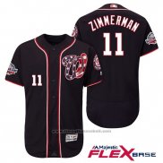 Maglia Baseball Uomo Washington Nationals Ryan Zimmerman Blu 2018 All Star Flex Base