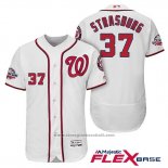 Maglia Baseball Uomo Washington Nationals Stephen Strasburg Bianco 2018 All Star Home Flex Base