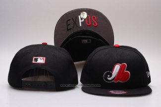 Cappellino Montreal Expos Snapbacks Nero