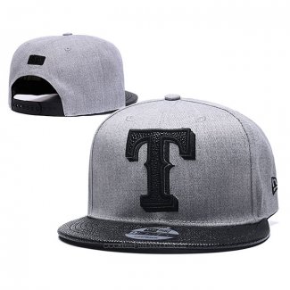 Cappellino Texas Rangers 9FIFTY Snapback Nero Grigio