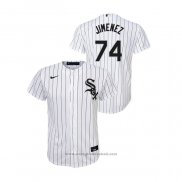 Maglia Baseball Bambino Chicago White Sox Eloy Jimenez Replica Primera Bianco