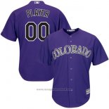 Maglia Baseball Bambino Colorado Rockies Personalizzate Viola