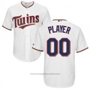 Maglia Baseball Bambino Minnesota Twins Personalizzate Bianco