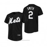Maglia Baseball Bambino New York Mets Dominic Smith Replica Nero