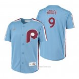 Maglia Baseball Bambino Philadelphia Phillies Jay Bruce Cooperstown Collection Road Blu