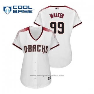 Maglia Baseball Donna Arizona Diamondbacks Taijuan Walker Cool Base Home Bianco