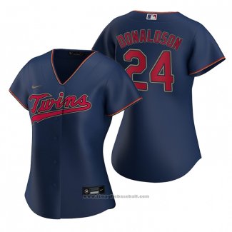 Maglia Baseball Donna Minnesota Twins Josh Donaldson Replica Alternato Blu