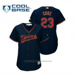 Maglia Baseball Donna Minnesota Twins Nelson Cruz Cool Base Alternato Blu