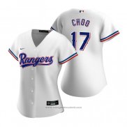 Maglia Baseball Donna Texas Rangers Shin-Soo Choo Replica Primera Bianco