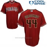 Maglia Baseball Uomo Arizona Diamondbacks 44 Paul Goldschmidt Rosso 2017 Cool Base