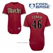 Maglia Baseball Uomo Arizona Diamondbacks 46 Patrick Corbin Rosso Alternato Cool Base