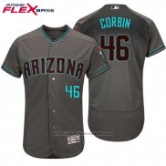 Maglia Baseball Uomo Arizona Diamondbacks 46 Turquoise 2017 Flex Base