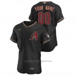 Maglia Baseball Uomo Arizona Diamondbacks Personalizzate Autentico 2020 Alternato Nero