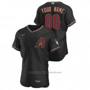 Maglia Baseball Uomo Arizona Diamondbacks Personalizzate Autentico 2020 Alternato Nero