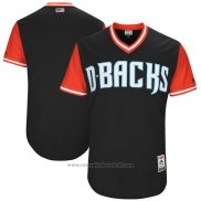 Maglia Baseball Uomo Arizona Diamondbacks Players Weekend 2017 Personalizzate Nero