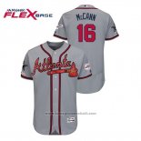 Maglia Baseball Uomo Atlanta Braves Brian Mccann 2019 All Star Flex Base Grigio