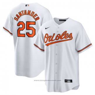 Maglia Baseball Uomo Baltimore Orioles Anthony Santander Replica Bianco