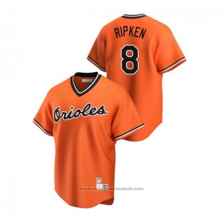 Maglia Baseball Uomo Baltimore Orioles Cal Ripken Jr. Cooperstown Collection Alternato Arancione