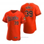 Maglia Baseball Uomo Baltimore Orioles Renato Nunez Autentico 2020 Alternato Arancione