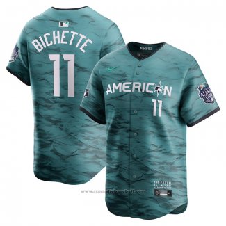 Maglia Baseball Uomo Bo Bichette All Star 2023 Verde