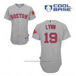 Maglia Baseball Uomo Boston Red Sox 19 Frojo Lynn Grigio Cool Base