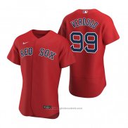 Maglia Baseball Uomo Boston Red Sox Alex Verdugo Autentico Alternato 2020 Rosso