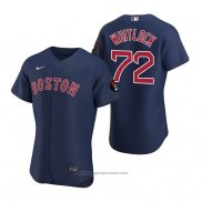 Maglia Baseball Uomo Boston Red Sox Garrett Whitlock Autentico Blu