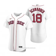 Maglia Baseball Uomo Boston Red Sox Kyle Schwarber Autentico Home Bianco