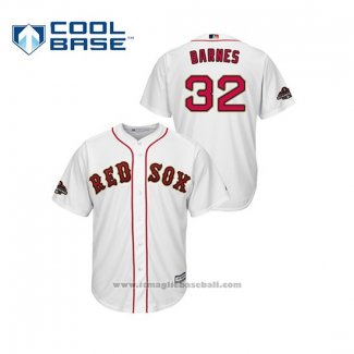 Maglia Baseball Uomo Boston Red Sox Matt Barnes 2019 Gold Program Cool Base Bianco