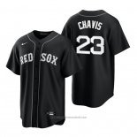 Maglia Baseball Uomo Boston Red Sox Michael Chavis Replica 2021 Nero