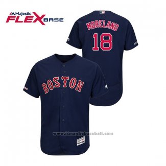 Maglia Baseball Uomo Boston Red Sox Mitch Moreland Autentico Flex Base Blu