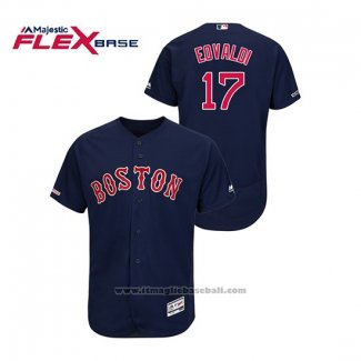 Maglia Baseball Uomo Boston Red Sox Nathan Eovaldi Autentico Flex Base Blu