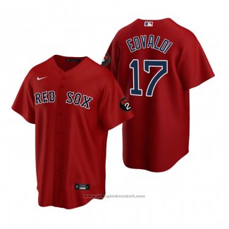 Maglia Baseball Uomo Boston Red Sox Nathan Eovaldi Replica Rosso