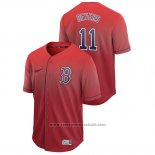 Maglia Baseball Uomo Boston Red Sox Rafael Devers Fade Autentico Rosso