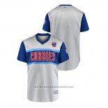 Maglia Baseball Uomo Chicago Cubs 2019 Little League Classic Replica Grigio