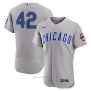 Maglia Baseball Uomo Chicago Cubs 2023 Jackie Robinson Day Autentico Grigio