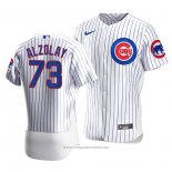 Maglia Baseball Uomo Chicago Cubs Adbert Alzolay Autentico Primera Bianco