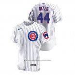 Maglia Baseball Uomo Chicago Cubs Anthony Rizzo Autentico Bianco