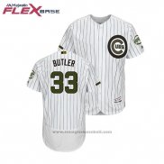 Maglia Baseball Uomo Chicago Cubs Eddie Butler 2018 Memorial Day Flex Base Bianco