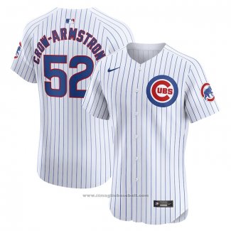 Maglia Baseball Uomo Chicago Cubs Pete Crow-armstrong Home Elite Bianco