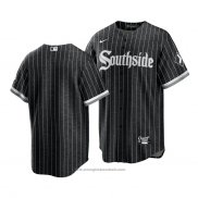 Maglia Baseball Uomo Chicago White Sox 2021 City Connect Replica Nero