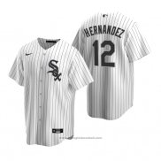 Maglia Baseball Uomo Chicago White Sox Cesar Hernandez Replica Home Bianco