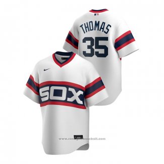 Maglia Baseball Uomo Chicago White Sox Frank Thomas Cooperstown Collection Primera Bianco